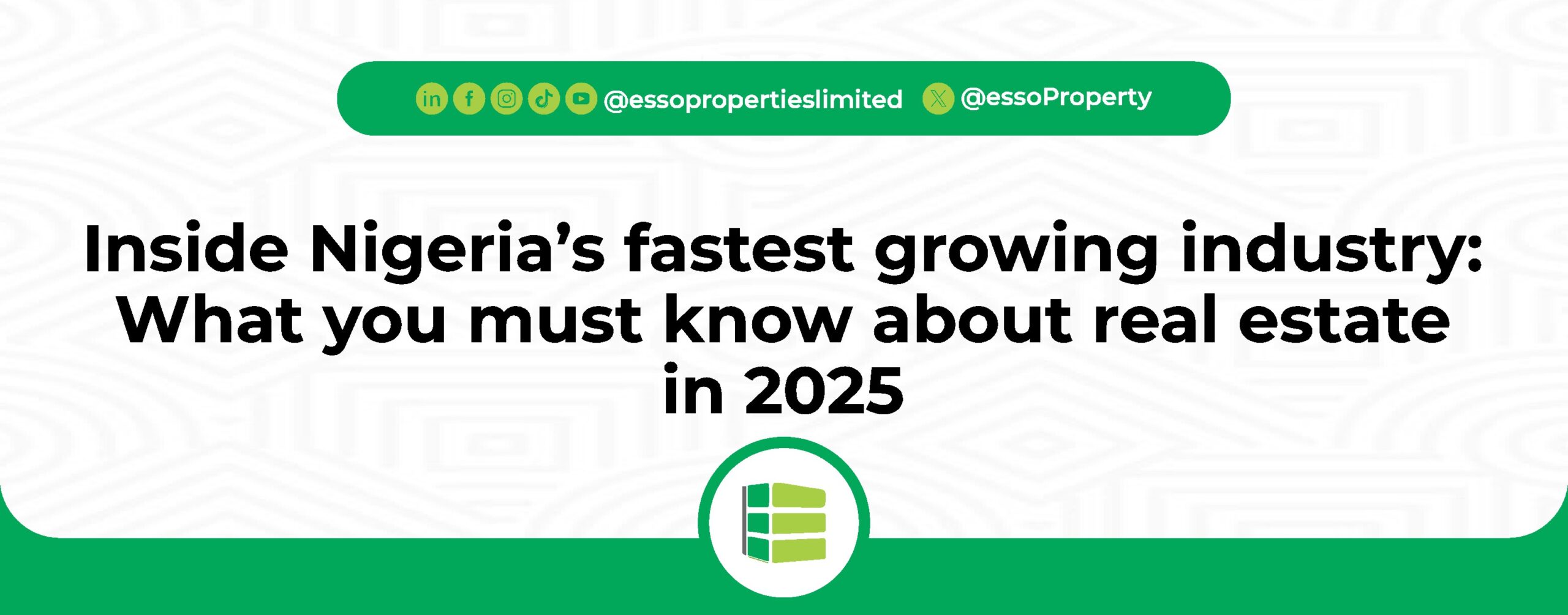 Read more about the article Inside Nigeria’s Fastest Growing Industry: What You Must Know About Real Estate in 2025