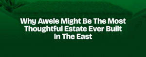 Read more about the article WHY AWELE MIGHT BE THE MOST THOUGHTFUL ESTATE EVER BUILT IN THE EAST