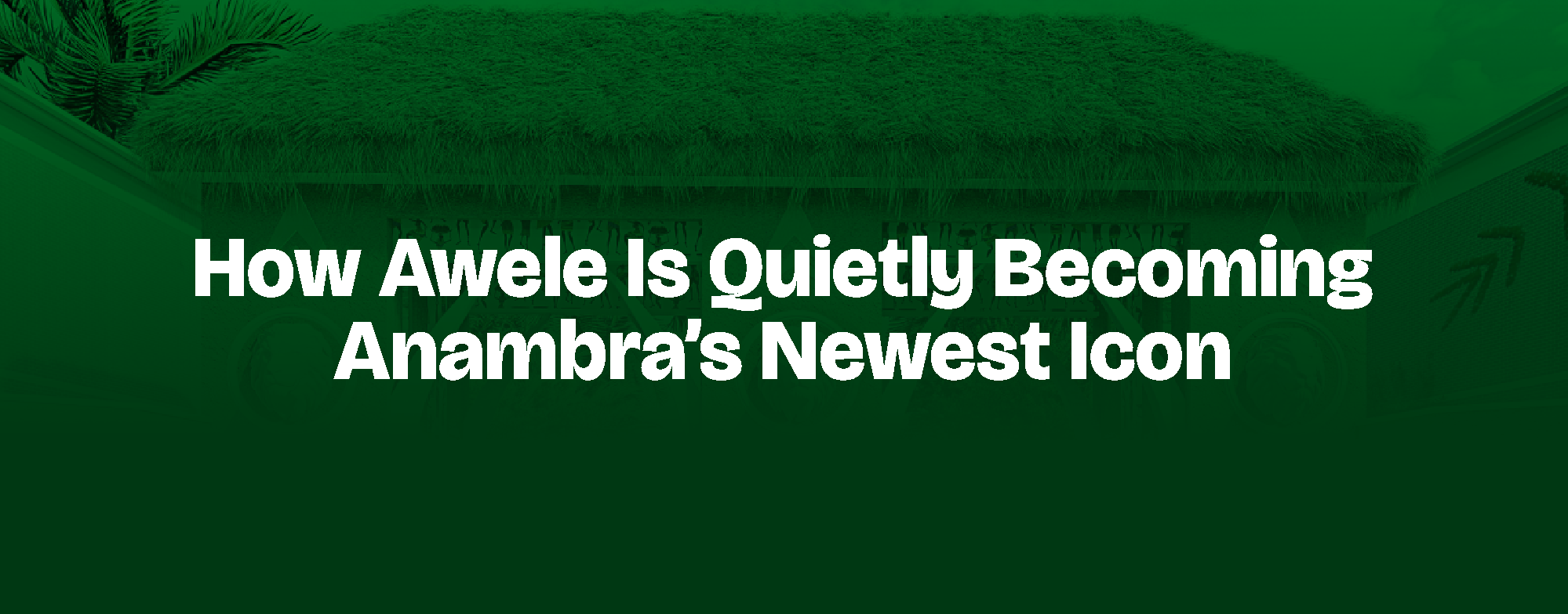 Read more about the article How Awele Is Quietly Becoming Anambra’s Newest Icon