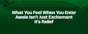 Read more about the article What You Feel When You Enter Awele Isn’t Just Excitement — It’s Relief