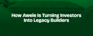 Read more about the article How Awele Is Turning Investors Into Legacy Builders