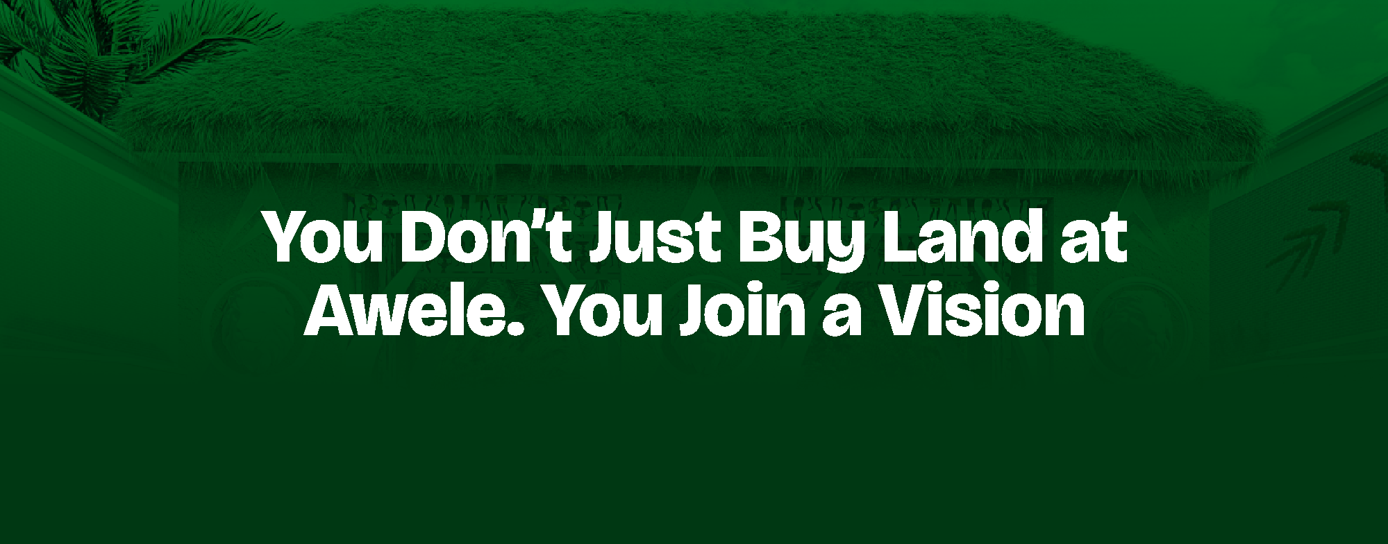 Read more about the article You Don’t Just Buy Land at Awele. You Join a Vision