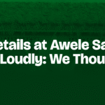 The Details at Awele Say One Thing Loudly: We Thought of You